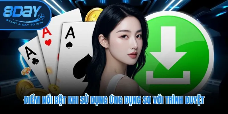 Tải app 8DAY giúp rút ngắn 20 đến 35% thời gian truy cập